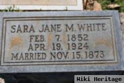 Sara Jane Mayo White