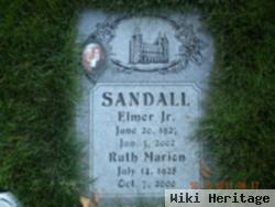 Marion Ruth "red" Preston Sandall