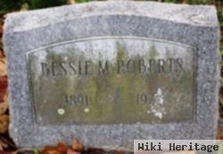 Bessie M Roberts