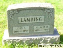 John S Lambing