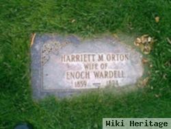 Harriet Maria Orton Wardell