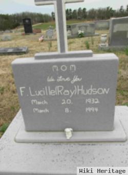 F. Lucille Ray Hudson