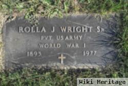 Rolla J Wright, Sr