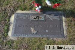 David T Nickerson, Ii