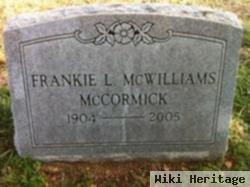 Frankie L White Mccormick