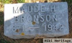 Maude H Bronson