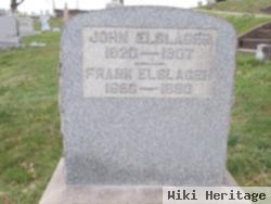 John Elslager, Sr