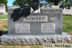 Joseph Leroy "joe" Kimbro