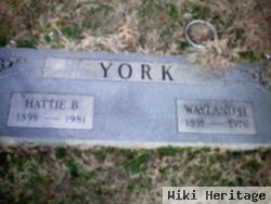 Hattie Bell York