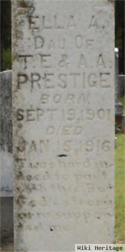 Ella A. Prestridge