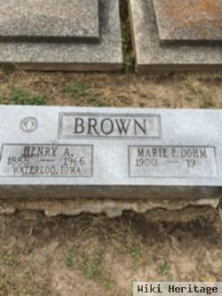 Henry A Brown