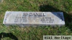 J. Frank Mcdaniel