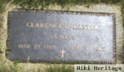 Clarence D Kaster