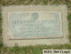 Ferdinand A Dresser