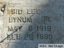 Gid Lee Bynum, Sr