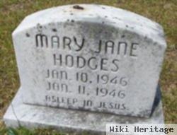 Mary Jane Hodges