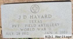 J D Havard