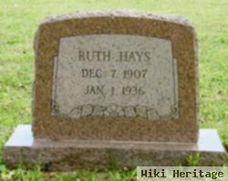 Ruth Taylor Hays