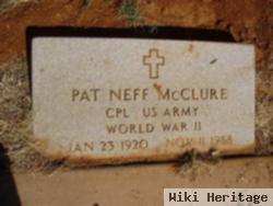 Pat Neff Mcclure