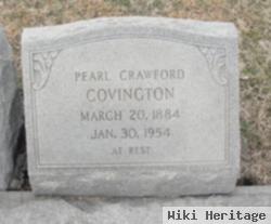 Pearl Eleanor Crawford Covington