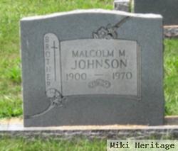 Malcolm M. Johnson