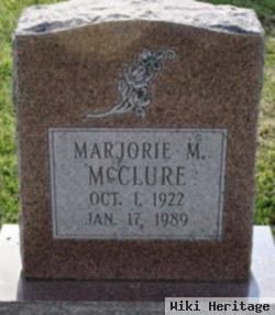 Marjorie M Mcclure