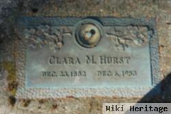 Clara M Hurst