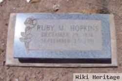 Ruby M. Hopkins