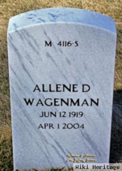 Allene D Dearhart Wagenman