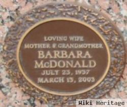 Barbara Mcduffee Mcdonald