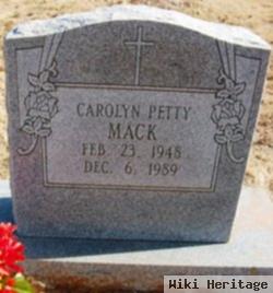 Carolyn Petty Mack