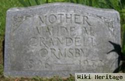 Maude M. Crandell Ormsby