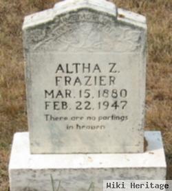 Altha Z. Frazier