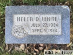 Helen D White