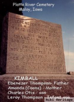 Ebenezer Thompson Kimball