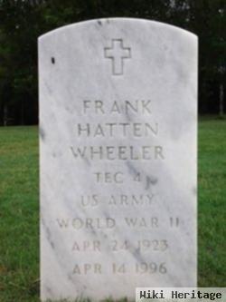 Frank Hatten Wheeler