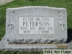 Elsie M Cox Peterson