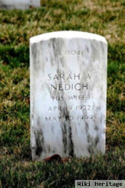 Sarah A Nedich