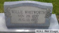 William Martin "willie" Whitworth