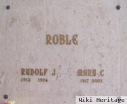 Rudolf John "rudy" Roble