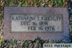 Katharine L Rose Kirkhuff