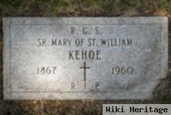 Sr Mary Of St. William Kehoe