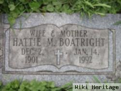 Hattie M Boatright