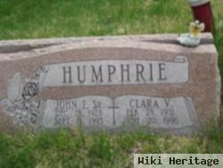 Clara V Humphrie