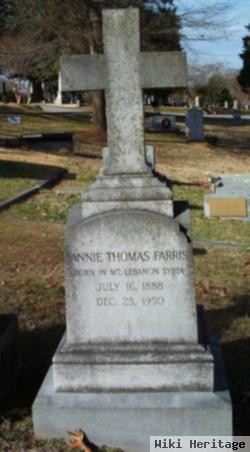 Annie Thomas Farris