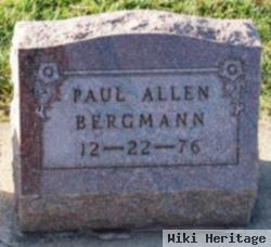 Paul Allen Bergmann