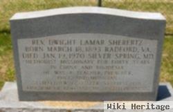 Rev Dwight Lamar Sherertz