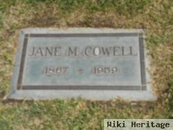 Jane Miller Miller Cowell