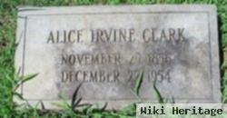 Alice Irvine Clark