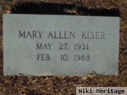 Mary Allen Kiser
